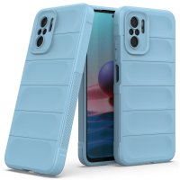 Newface Xiaomi Poco M5s Kılıf Optimum Silikon - Sky Blue