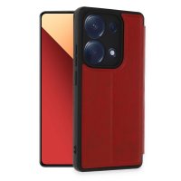 Newface Xiaomi Poco M6 Pro 4G Kılıf Flip Cover - Kırmızı