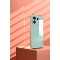 Newface Xiaomi Poco M6 Pro 4G Kılıf Volet Silikon - Beyaz