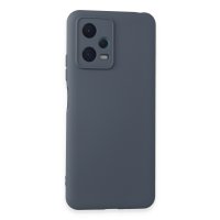 Newface Xiaomi Poco X5 5G Kılıf Nano içi Kadife Silikon - Gri