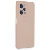 Newface Xiaomi Poco X5 5G Kılıf Nano içi Kadife Silikon - Pudra