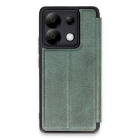 Newface Xiaomi Poco X6 Kılıf Flip Cover - Koyu Yeşil