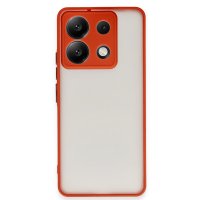 Newface Xiaomi Poco X6 Kılıf Montreal Silikon Kapak - Kırmızı