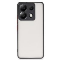 Newface Xiaomi Poco X6 Kılıf Montreal Silikon Kapak - Siyah