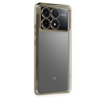 Newface Xiaomi Poco X6 Pro Kılıf Razer Lensli Silikon - Gold