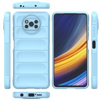 Newface Xiaomi Pocophone X3 Kılıf Optimum Silikon - Sky Blue