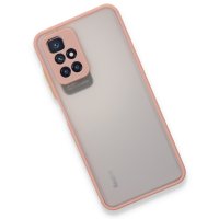 Newface Xiaomi Redmi 10 2022 Kılıf Montreal Silikon Kapak - Pembe