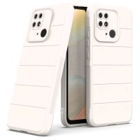 Newface Xiaomi Redmi 10C Kılıf Optimum Silikon - Krem