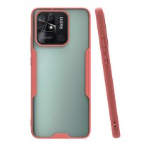 Newface Xiaomi Poco C40 Kılıf Platin Silikon - Pembe