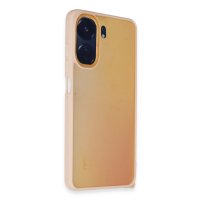 Newface Xiaomi Poco C65 Kılıf Elegant Kapak - Pudra