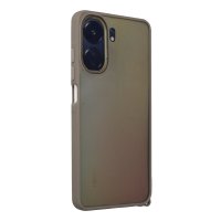 Newface Xiaomi Poco C65 Kılıf Elegant Kapak - Titan Gri