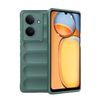 Newface Xiaomi Poco C65 Kılıf Optimum Silikon - Koyu Yeşil