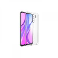 Newface Xiaomi Redmi 9 Kılıf Lüx Şeffaf Silikon - Şeffaf