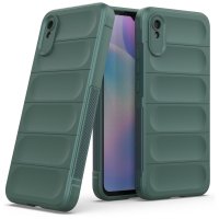 Newface Xiaomi Redmi 9A Kılıf Optimum Silikon - Koyu Yeşil