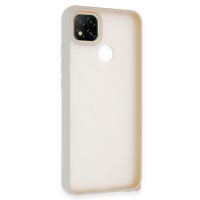 Newface Xiaomi Redmi 9C Kılıf Elegant Kapak - Pudra