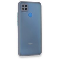 Newface Xiaomi Redmi 9C Kılıf Montreal Silikon Kapak - Gri