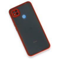 Newface Xiaomi Redmi 9C Kılıf Montreal Silikon Kapak - Kırmızı