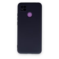 Newface Xiaomi Redmi 9C Kılıf Nano içi Kadife Silikon - Lacivert