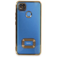 Newface Xiaomi Redmi 9C Kılıf Slot Silikon - Gold