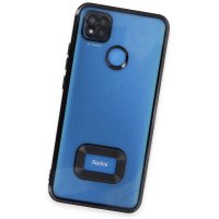 Newface Xiaomi Redmi 9C Kılıf Slot Silikon - Siyah