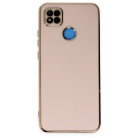 Newface Xiaomi Redmi 9C Kılıf Volet Silikon - Pembe