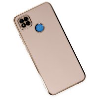 Newface Xiaomi Redmi 9C Kılıf Volet Silikon - Pembe