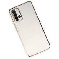 Newface Xiaomi Redmi 9T Kılıf Volet Silikon - Beyaz