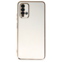 Newface Xiaomi Redmi 9T Kılıf Volet Silikon - Beyaz