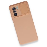 Newface Xiaomi Redmi K40 Kılıf Color Lens Silikon - Pudra