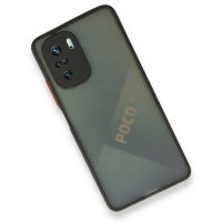 Newface Xiaomi Redmi K40 Kılıf Montreal Silikon Kapak - Siyah