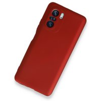 Newface Xiaomi Redmi K40 Kılıf First Silikon - Kırmızı