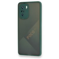 Newface Xiaomi Redmi K40 Pro Kılıf Montreal Silikon Kapak - Yeşil