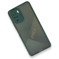 Newface Xiaomi Redmi K40 Pro Kılıf Montreal Silikon Kapak - Yeşil