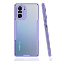 Newface Xiaomi Redmi K40 Pro Kılıf Platin Silikon - Lila