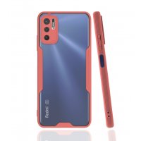 Newface Xiaomi Poco M3 Pro Kılıf Platin Silikon - Pembe