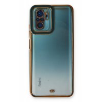 Newface Xiaomi Redmi Note 10S Kılıf Liva Lens Silikon - Yeşil