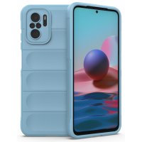 Newface Xiaomi Redmi Note 10 Kılıf Optimum Silikon - Sky Blue