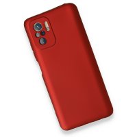 Newface Xiaomi Redmi Note 10 Kılıf First Silikon - Bordo