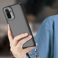 Newface Xiaomi Redmi Note 10 Pro Kılıf Elegant Kapak - Açık Mavi