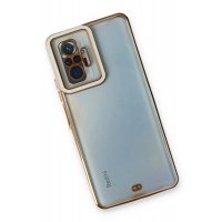 Newface Xiaomi Redmi Note 10 Pro Kılıf Liva Lens Silikon - Beyaz