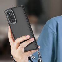 Newface Xiaomi Redmi Note 11 Kılıf Elegant Kapak - Siyah