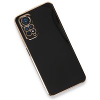 Newface Xiaomi Redmi Note 11 Kılıf Volet Silikon - Siyah