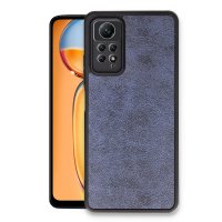 Newface Xiaomi Redmi Note 11 Pro Kılıf Aras Deri Kapak - Lacivert