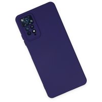 Newface Xiaomi Redmi Note 11 Pro Kılıf Nano içi Kadife Silikon - Mor