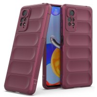 Newface Xiaomi Redmi Note 11 Pro Kılıf Optimum Silikon - Bordo