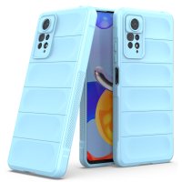 Newface Xiaomi Redmi Note 11 Pro Kılıf Optimum Silikon - Sky Blue