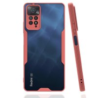 Newface Xiaomi Redmi Note 11 Pro Kılıf Platin Silikon - Pembe