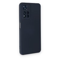 Newface Xiaomi Redmi Note 11 Pro Plus 5G Kılıf Nano içi Kadife Silikon - Lacivert