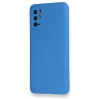 Newface Xiaomi Redmi Note 11 SE Kılıf Nano içi Kadife Silikon - Mavi