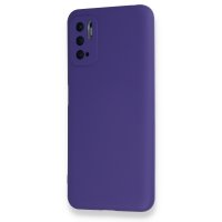 Newface Xiaomi Redmi Note 11 SE Kılıf Nano içi Kadife Silikon - Mor